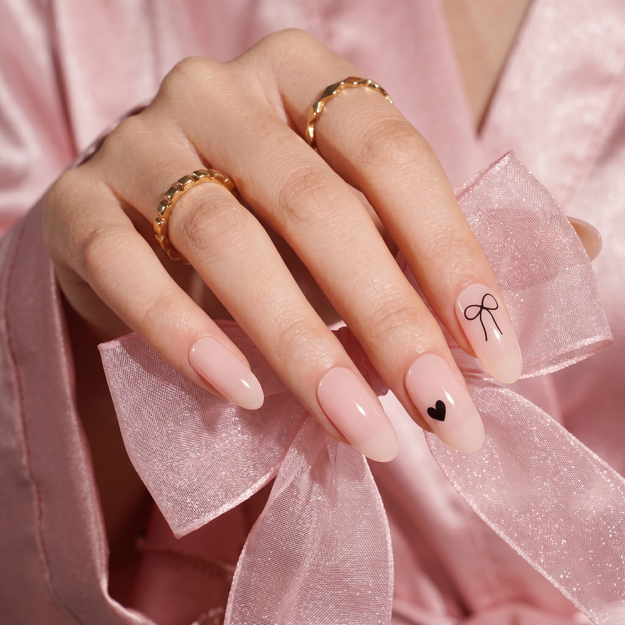 Sweet Ribbon Heart