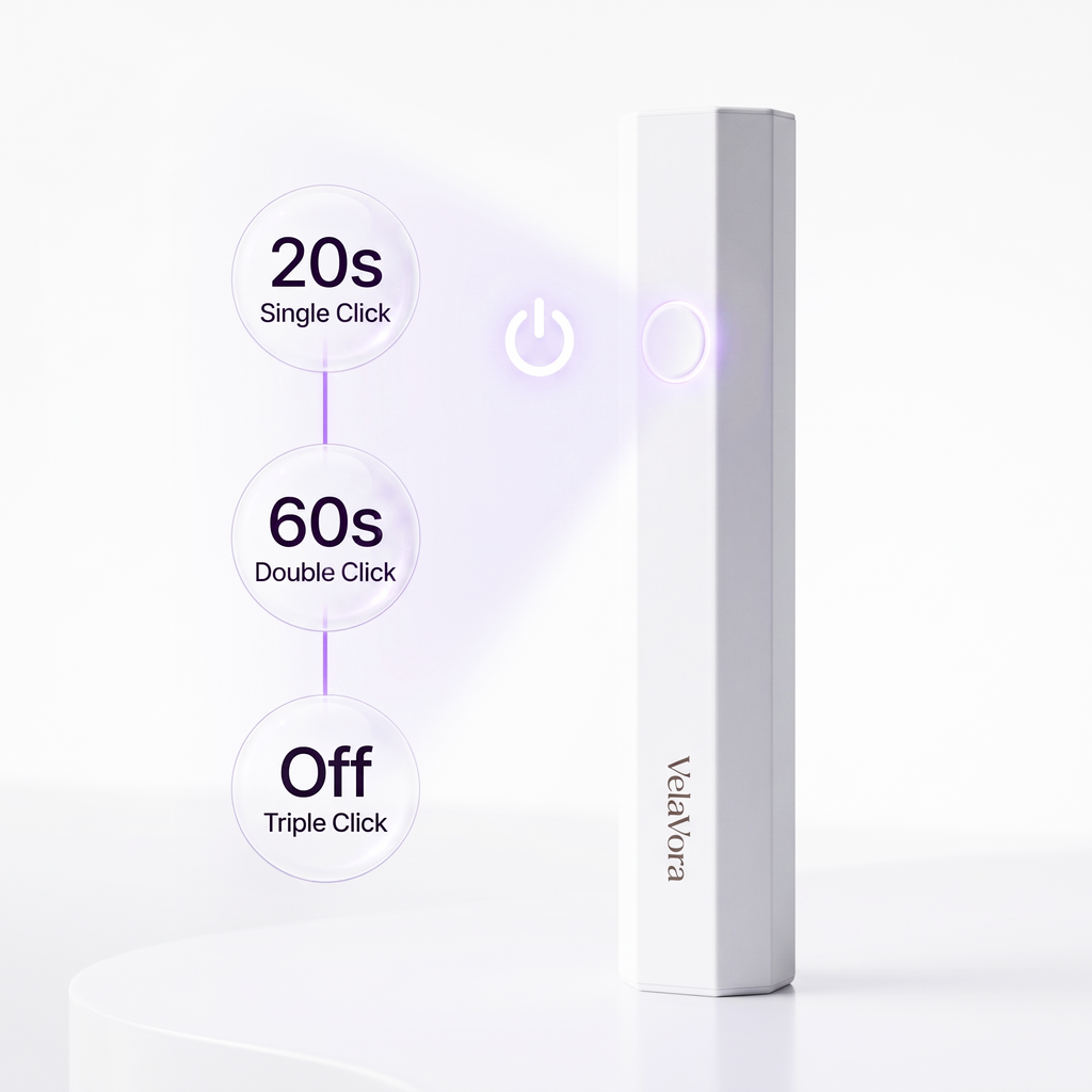 Mini Handheld UV Nail Lamp