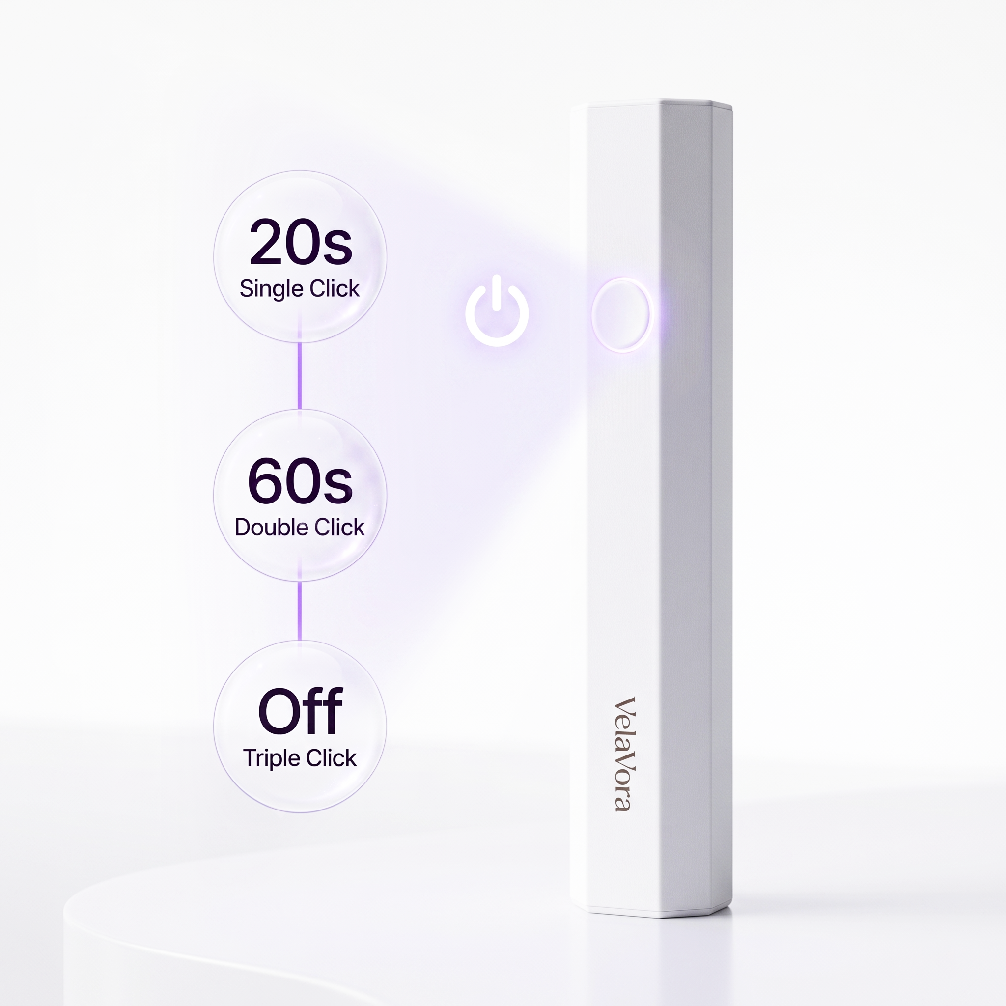Mini Handheld UV Nail Lamp