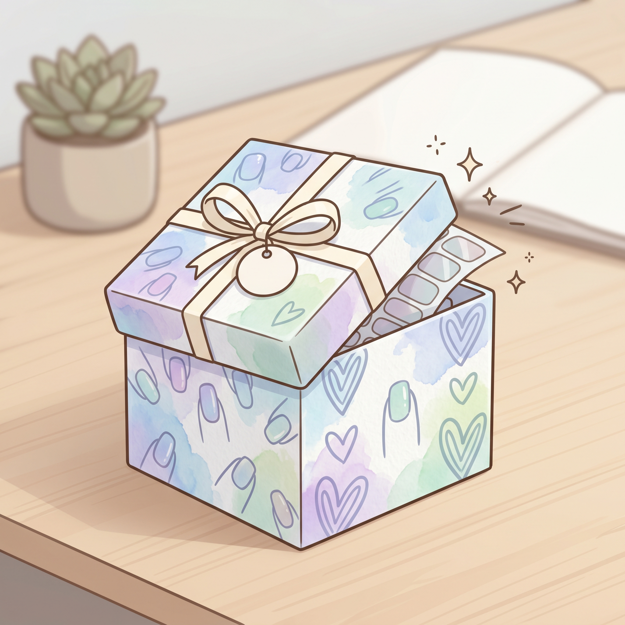 Unbox the Surprise: Mystery Gel Strip